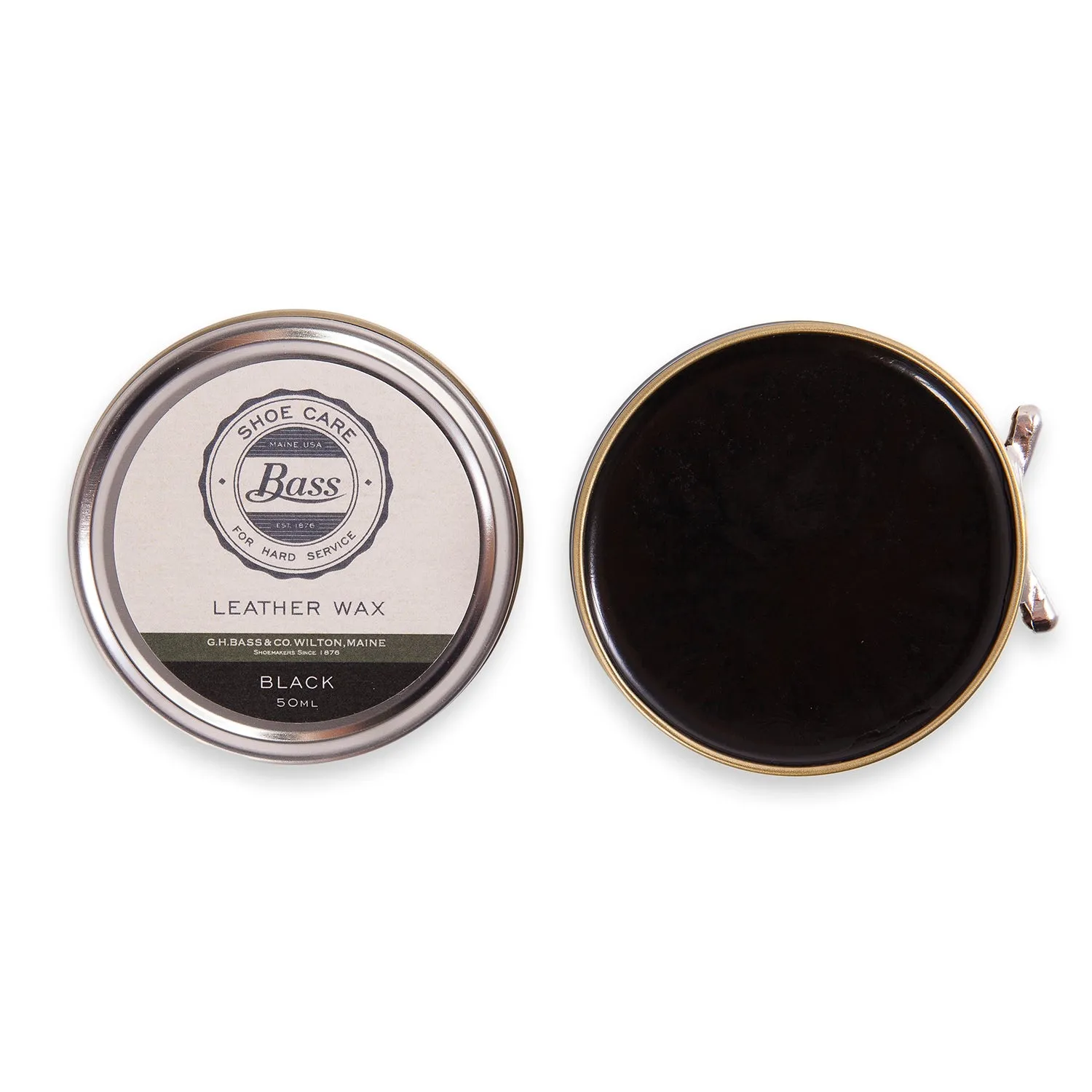 G.H. Bass Leather Wax Polish Premium Protection