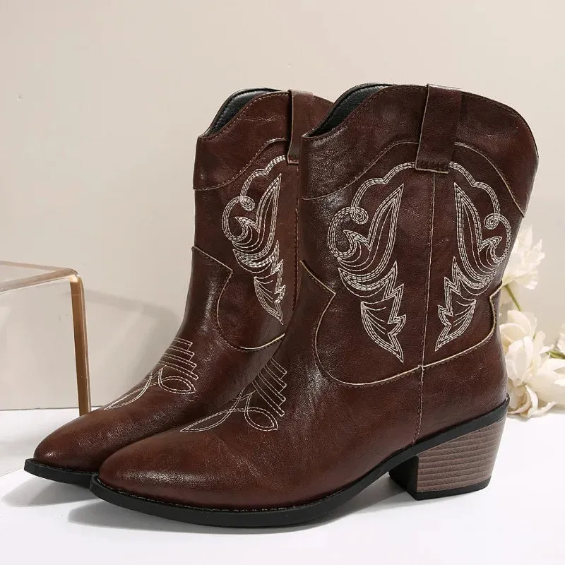 Helga | Classic Cowboy Boots