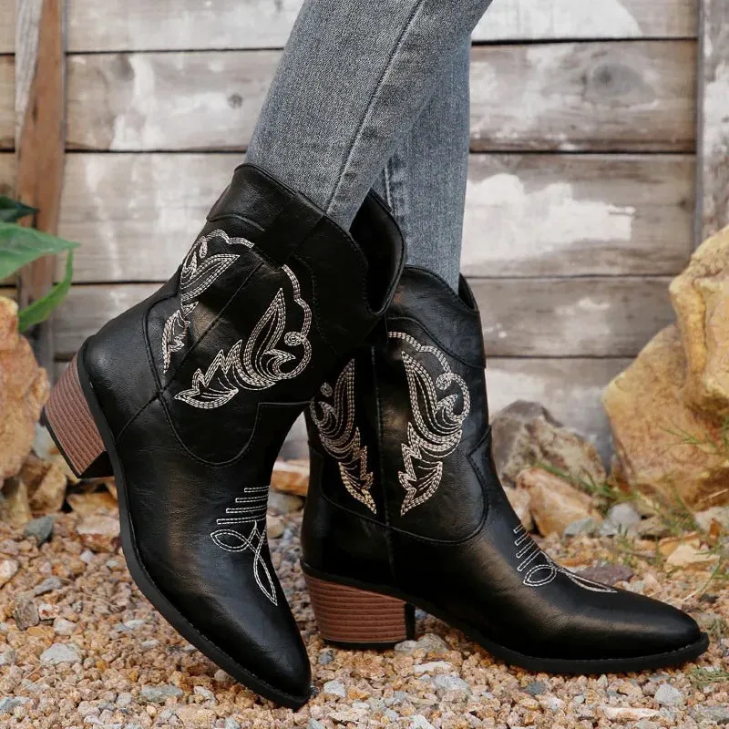 Helga | Classic Cowboy Boots