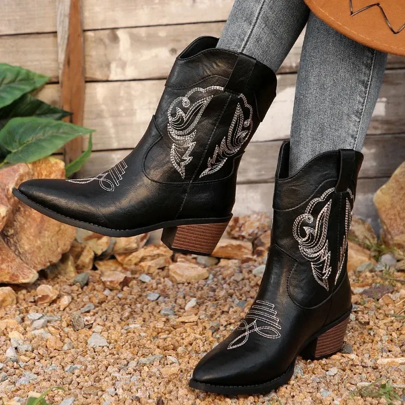 Helga | Classic Cowboy Boots