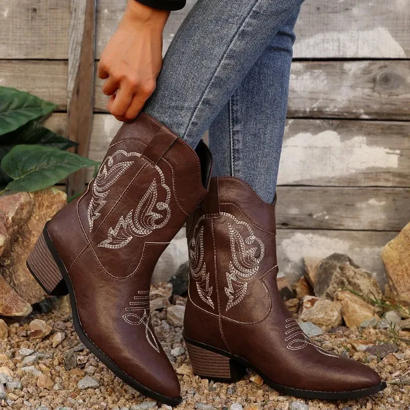 Helga | Classic Cowboy Boots