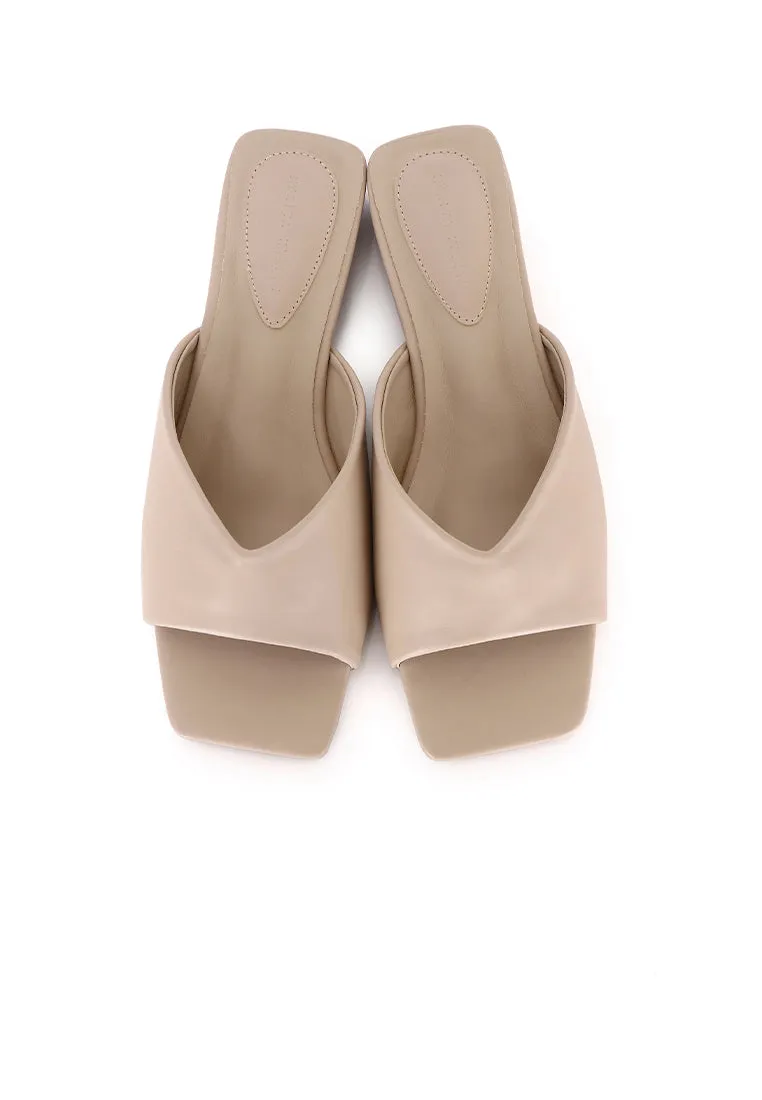 Helisa Slip Ons Sandals (Nude)