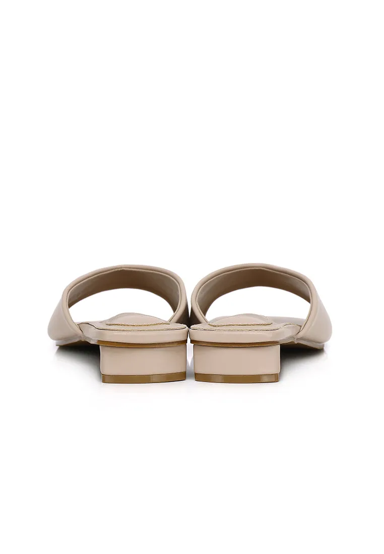 Helisa Slip Ons Sandals (Nude)
