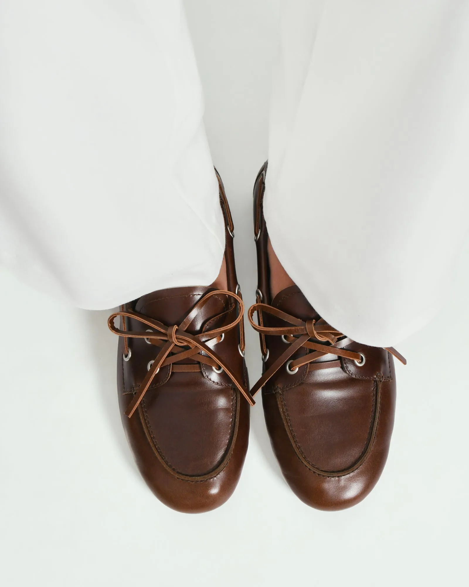 HELM LOAFERS PECAN WAXED LEATHER