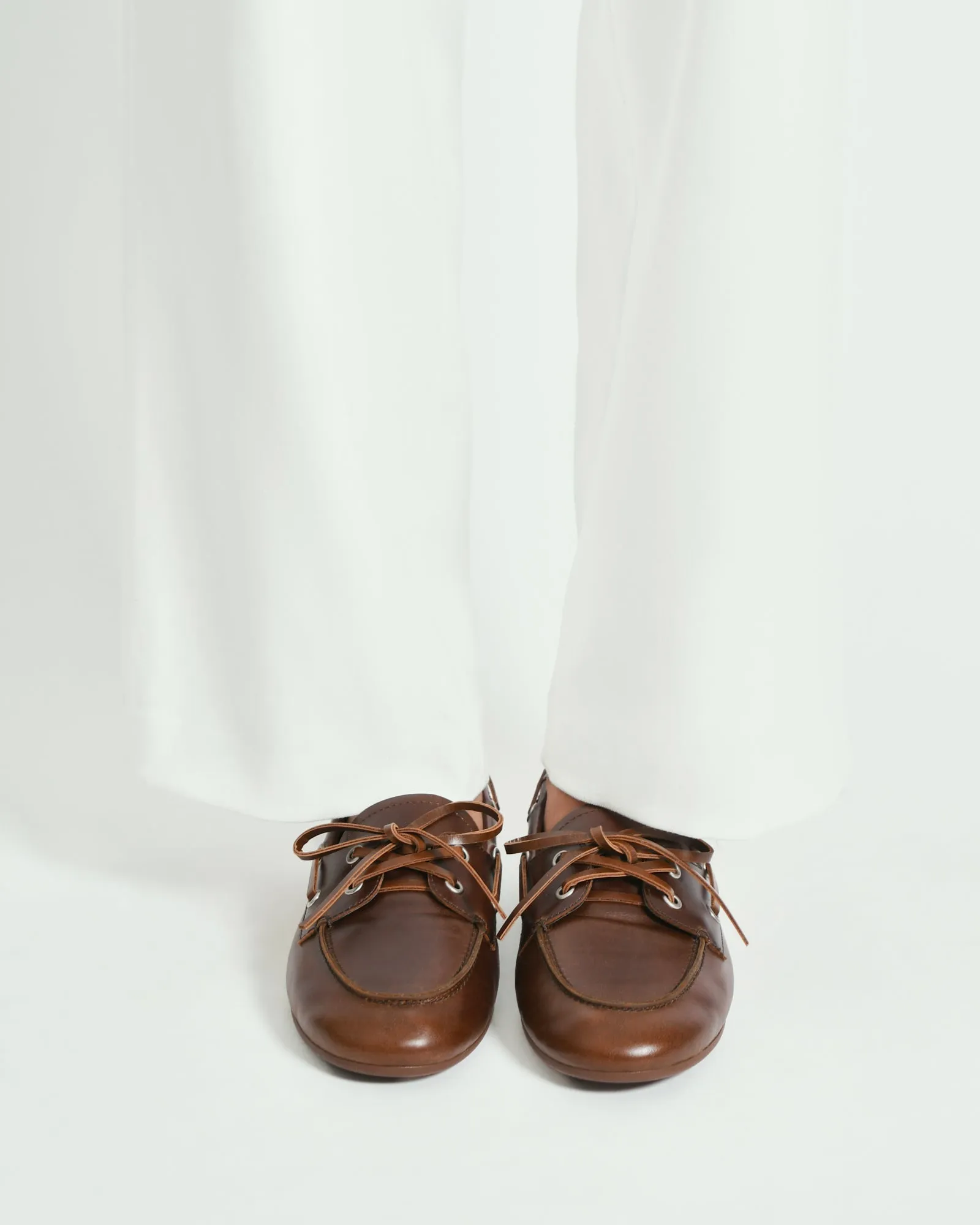 HELM LOAFERS PECAN WAXED LEATHER