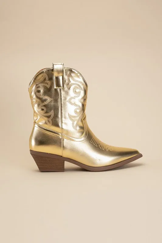 Here Comes Trouble Western Boots
