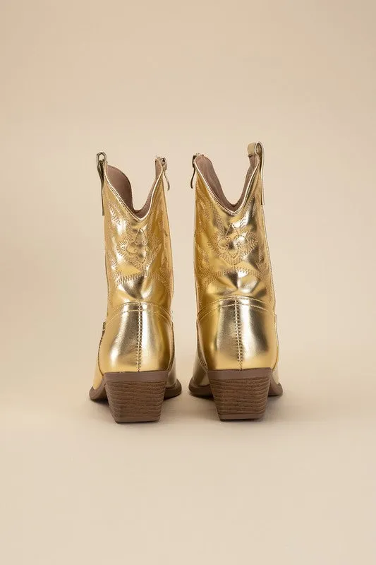 Here Comes Trouble Western Boots