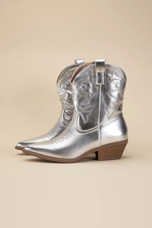 Here Comes Trouble Western Boots