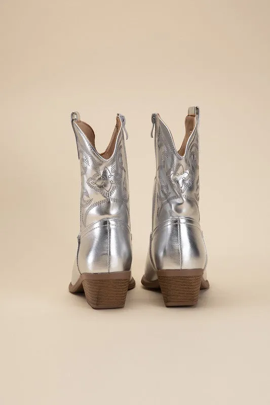 Here Comes Trouble Western Boots