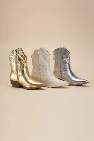 Here Comes Trouble Western Boots
