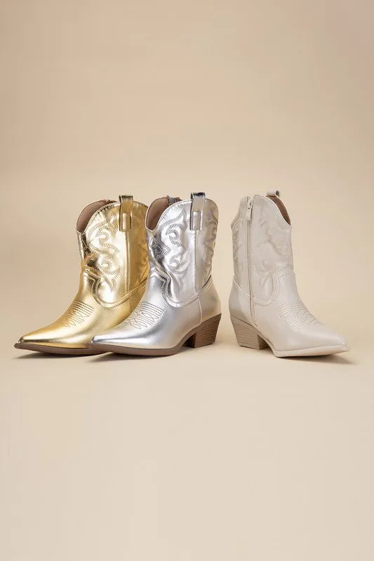 Here Comes Trouble Western Boots