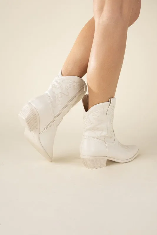 Here Comes Trouble Western Boots