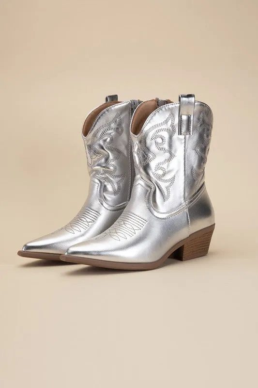 Here Comes Trouble Western Boots