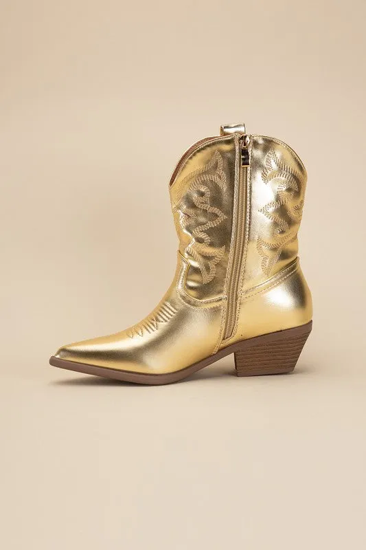 Here Comes Trouble Western Boots