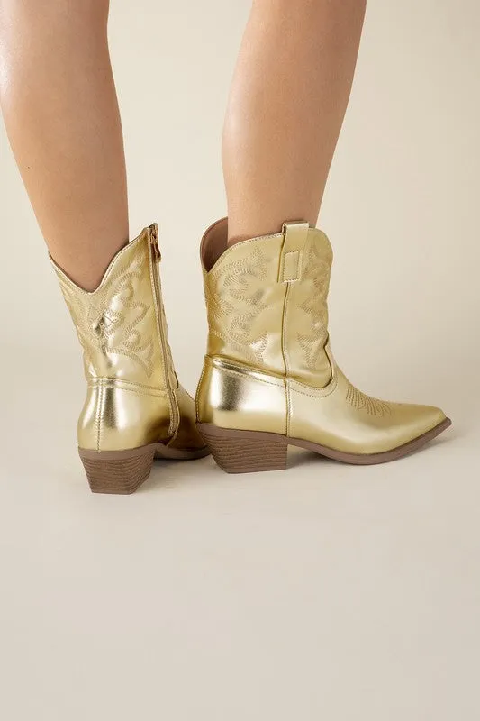 Here Comes Trouble Western Boots