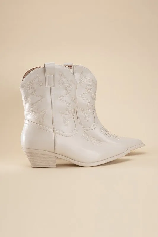 Here Comes Trouble Western Boots