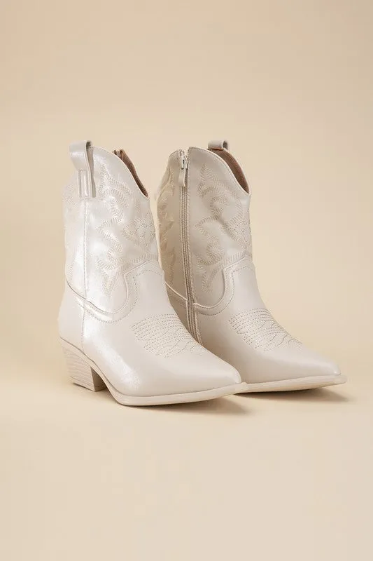 Here Comes Trouble Western Boots