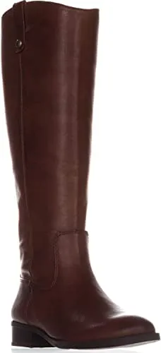 INC Womens Fawne Leather Knee-High Riding Boots Brown 5 Medium (B,M)