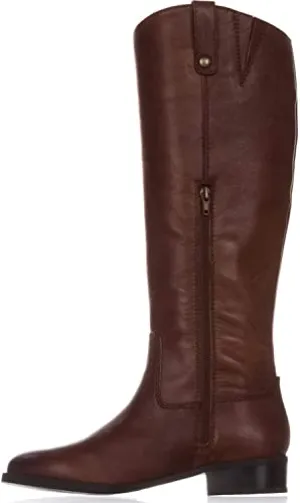 INC Womens Fawne Leather Knee-High Riding Boots Brown 5 Medium (B,M)