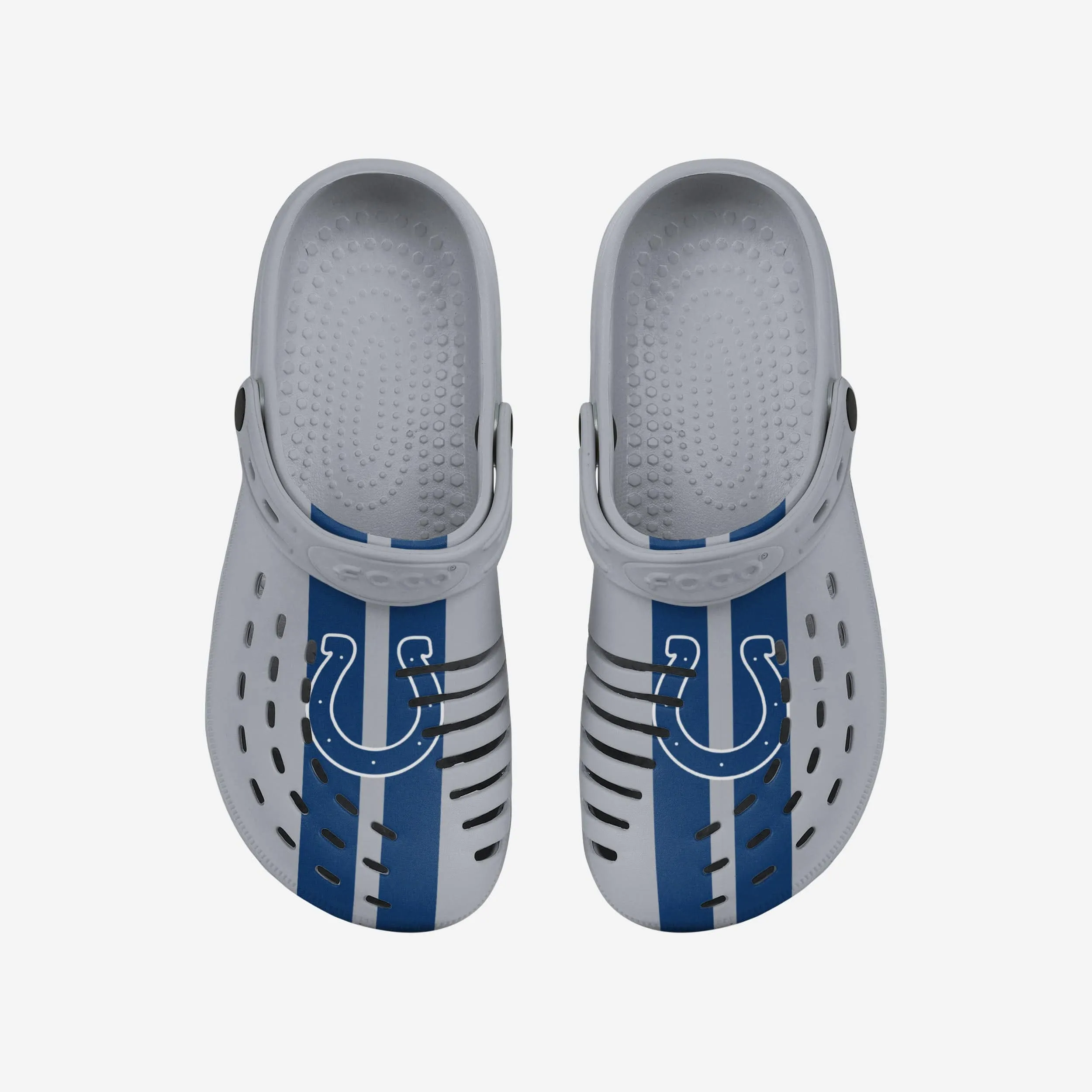 Indianapolis Colts Team Stripe Clog With Strap