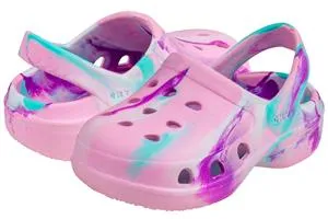 Infant Girls Tie Dye Swirl Injected EVA Clog