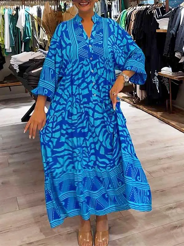 Irene - Vibrant Printed Dress