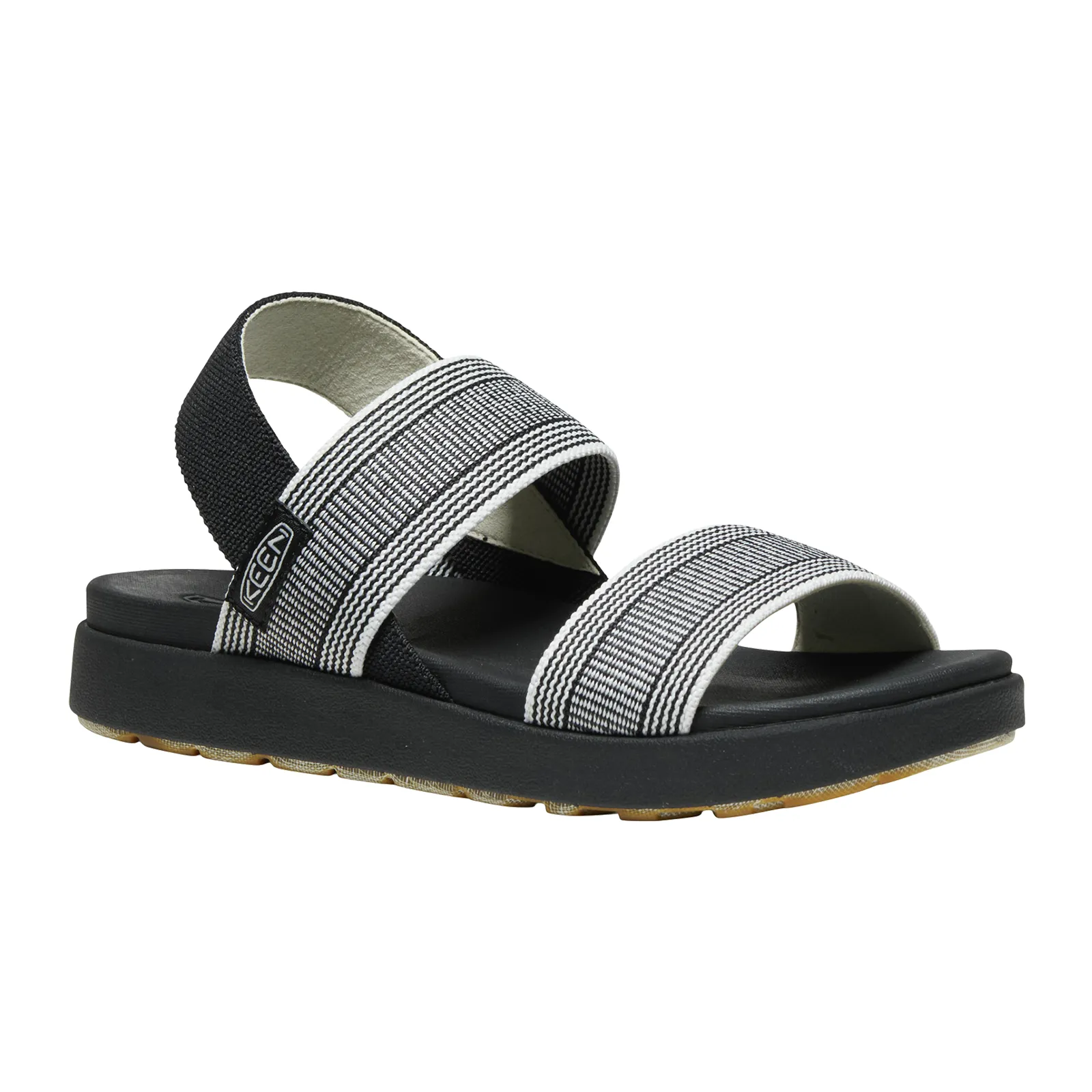 Keen Elle Backstrap Sandal (Women) - Black/Star White