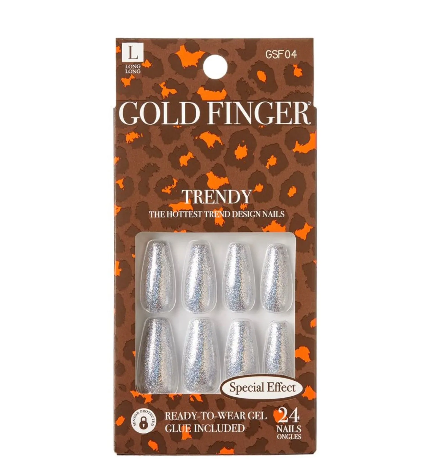 KISS Gel Gold Finger Trendy Nails