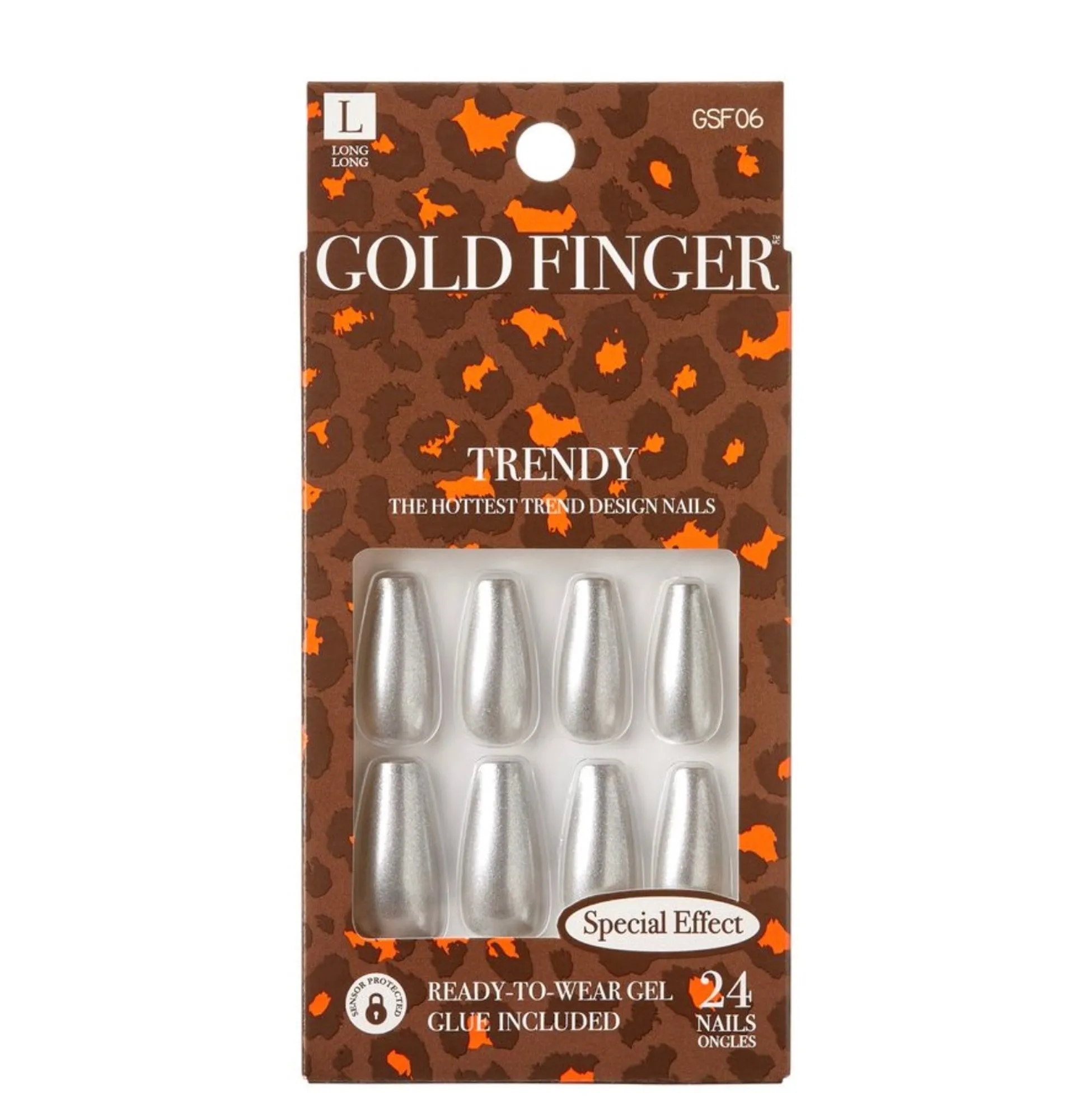KISS Gel Gold Finger Trendy Nails