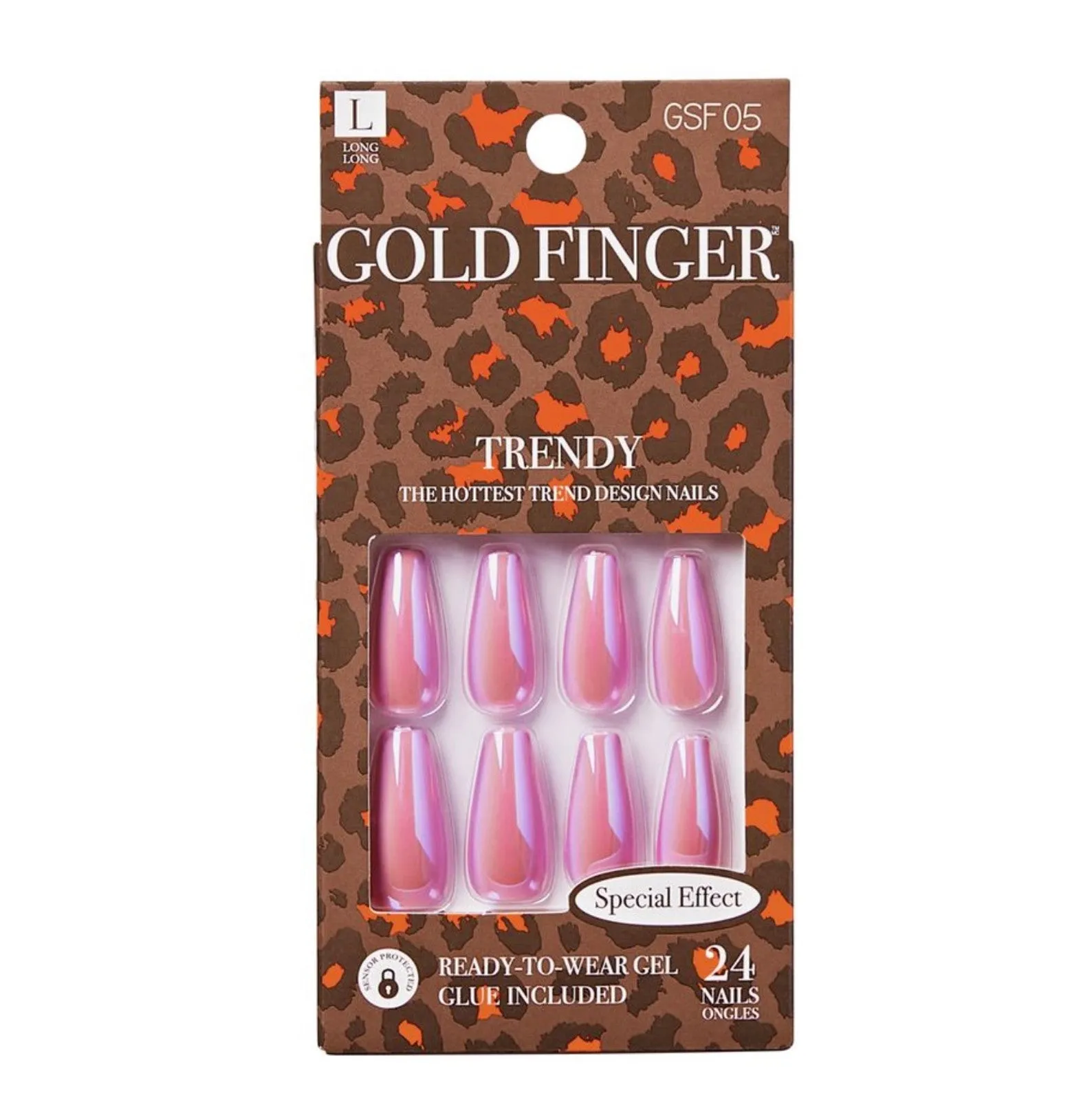 KISS Gel Gold Finger Trendy Nails