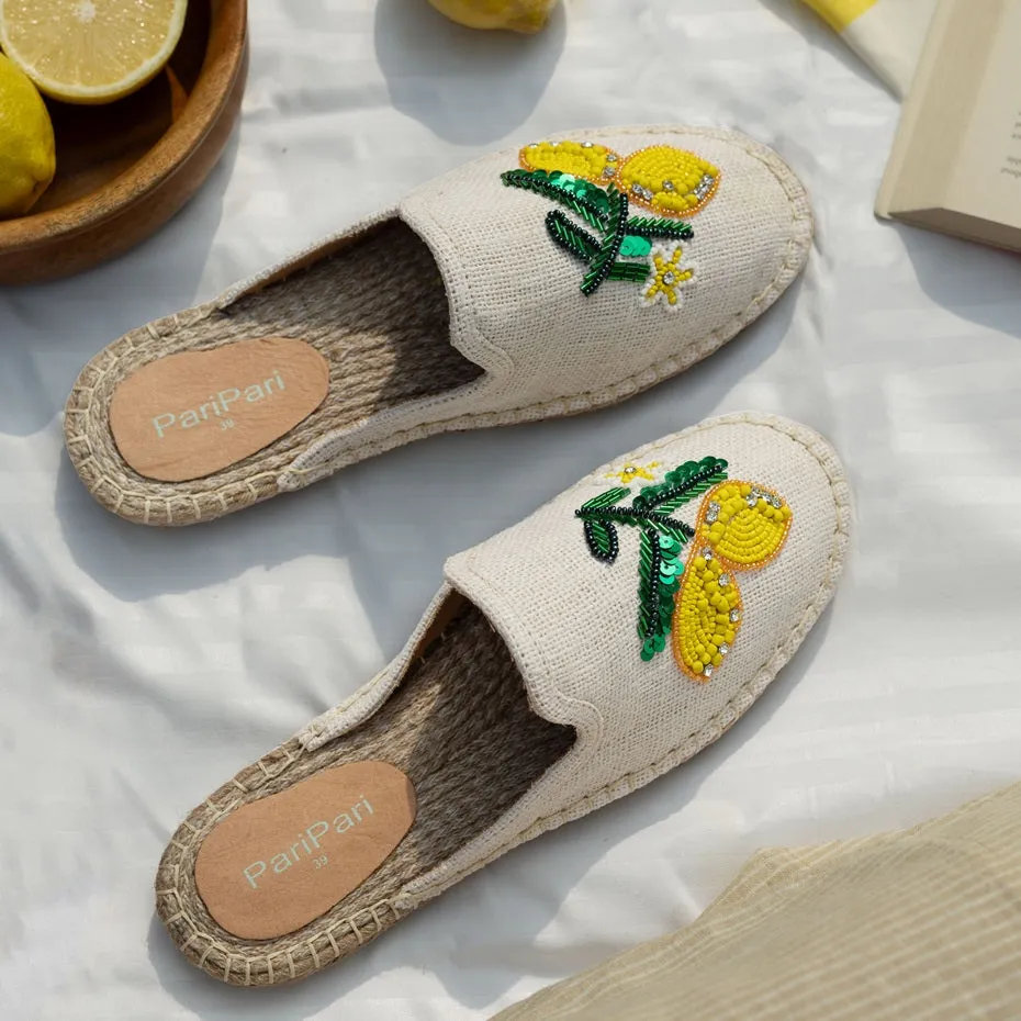 Lemoncello Espadrilles Off white Flats