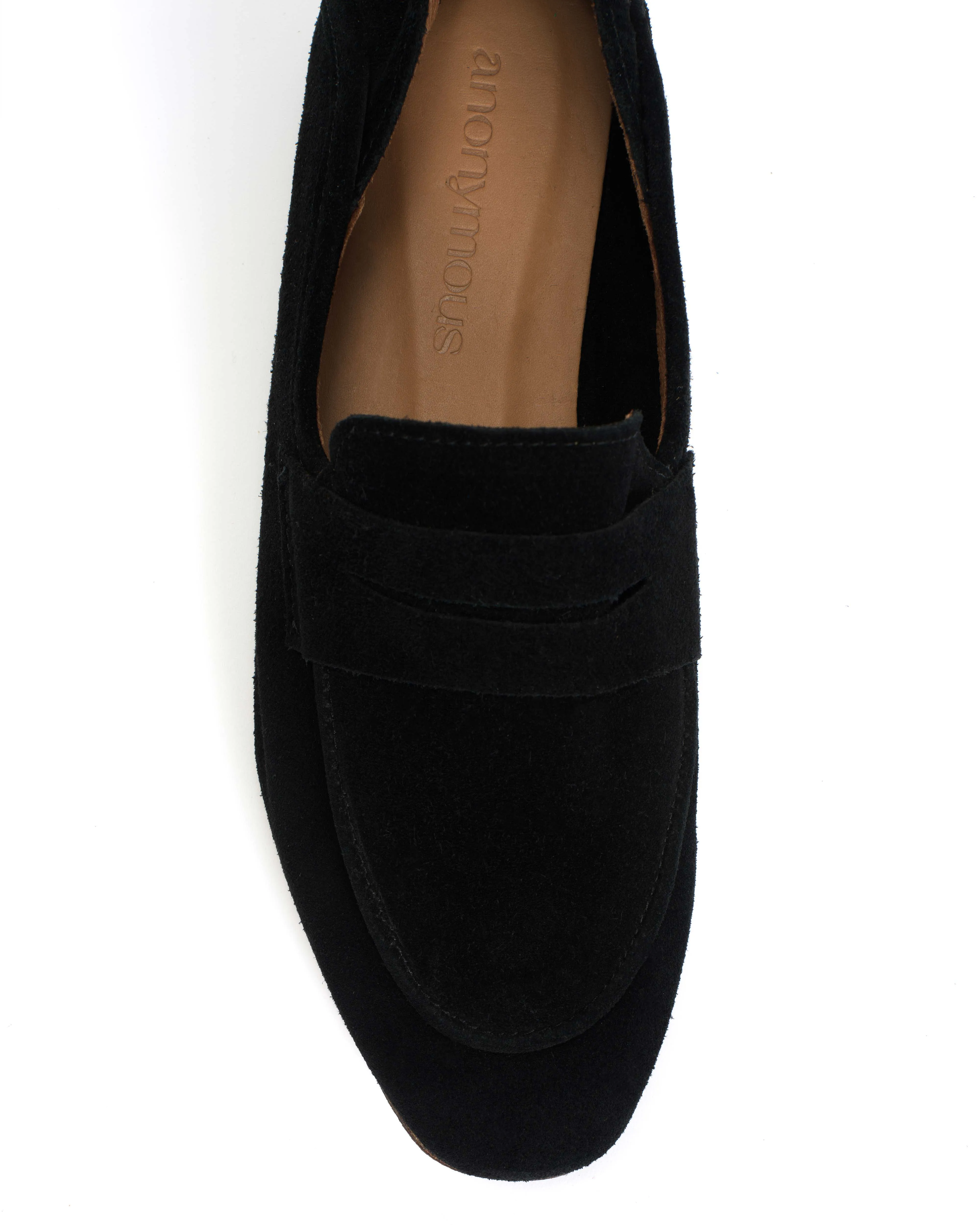 Lindsay Calf suede Black