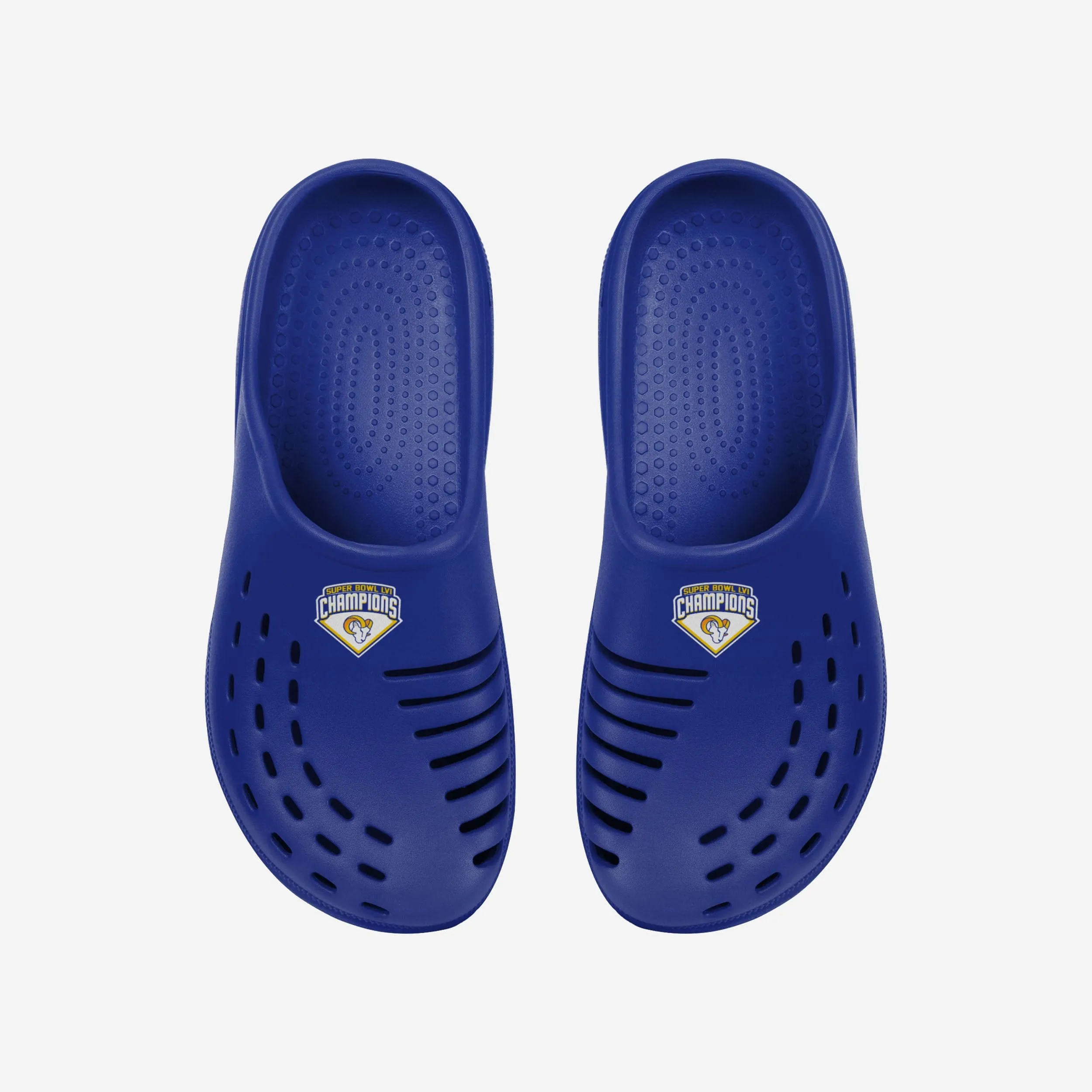 Los Angeles Rams Super Bowl LVI Champions Clog