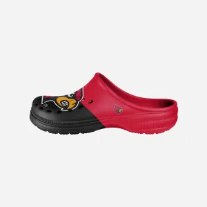 Louisville Cardinals Colorblock Big Logo Clog