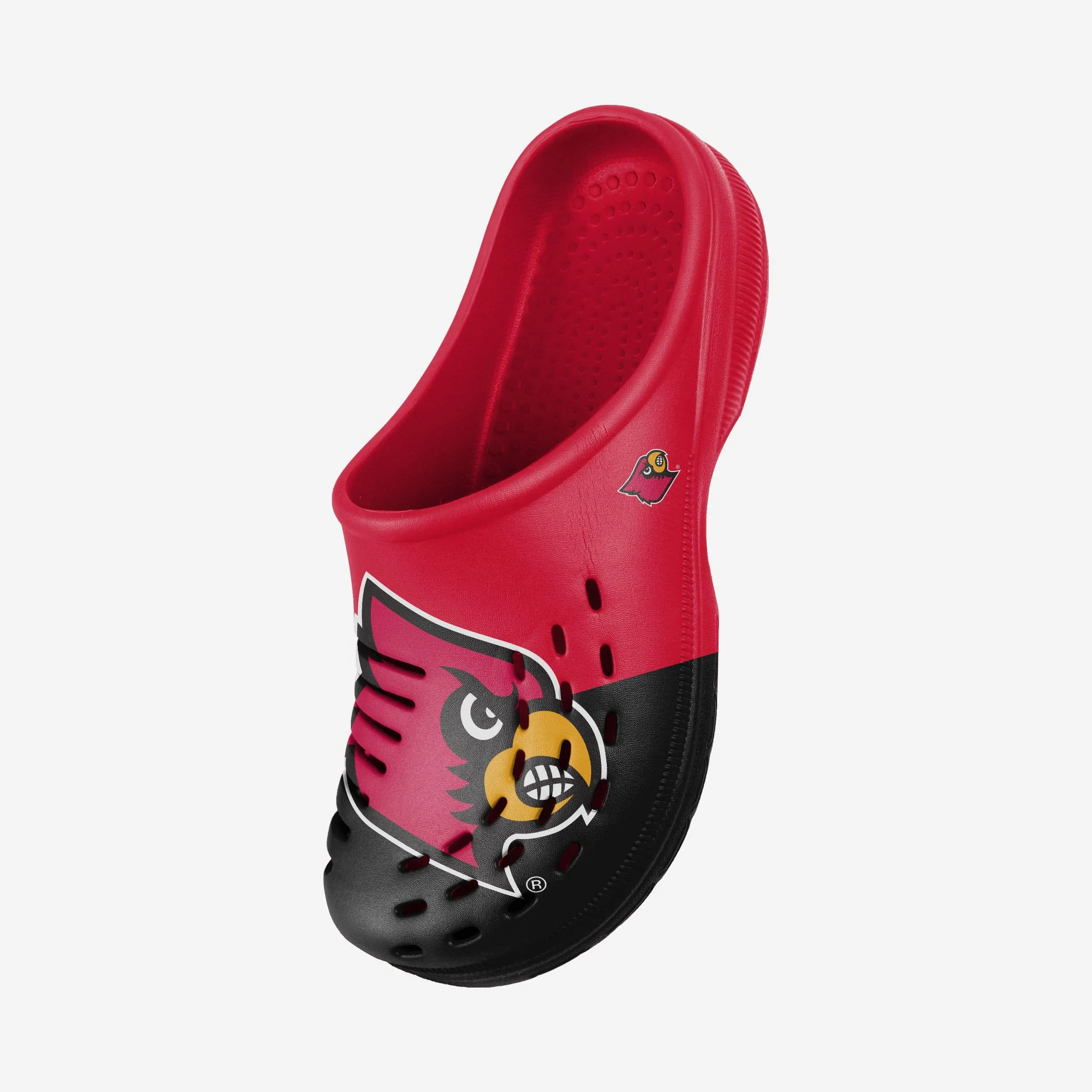 Louisville Cardinals Colorblock Big Logo Clog