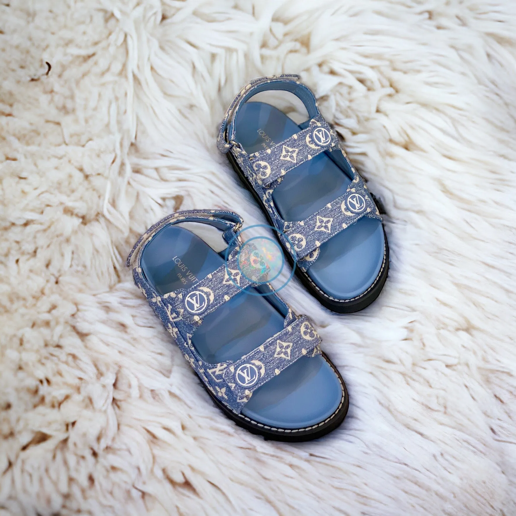 LV Dad Sandals