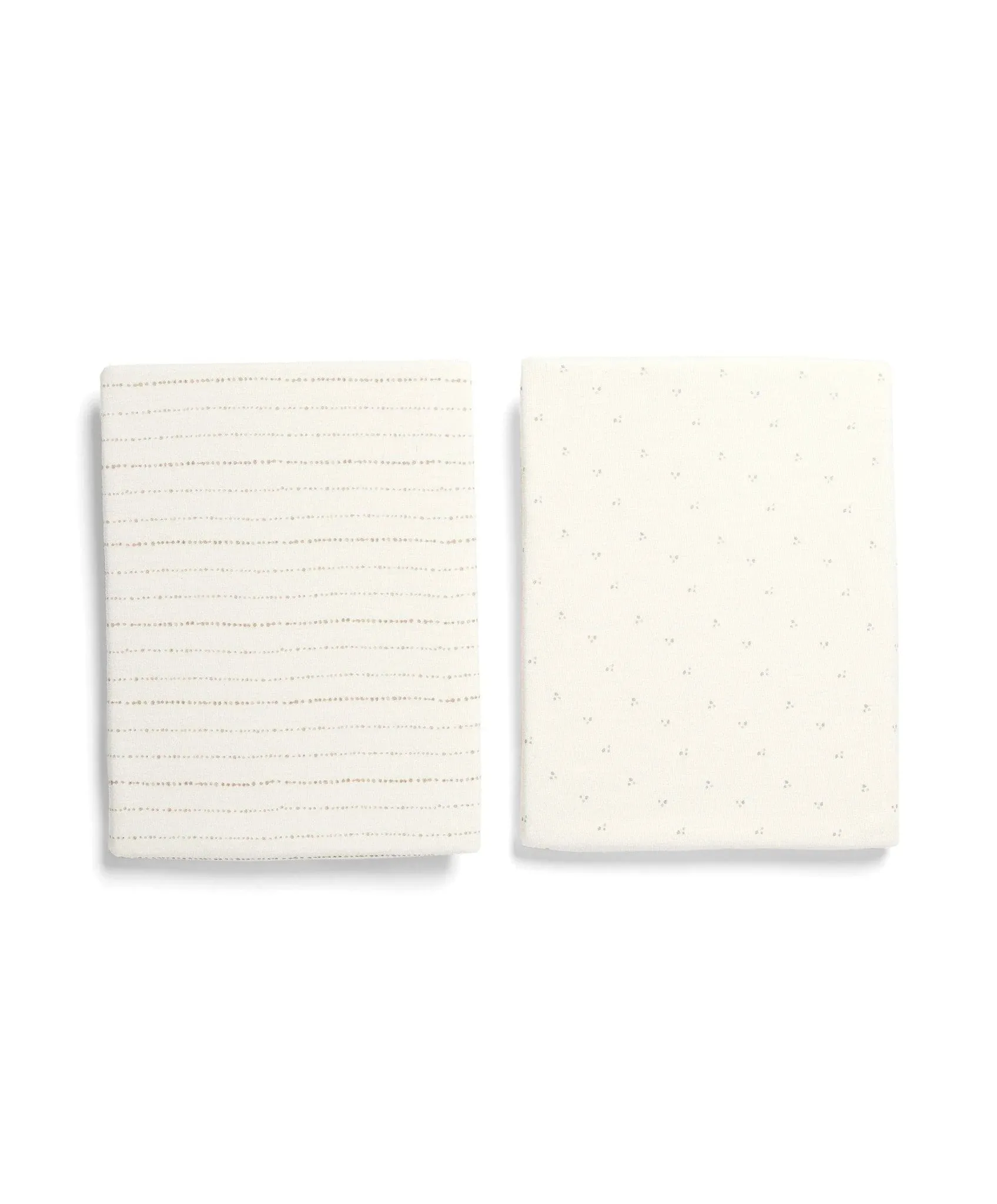 Mamas & Papas Lua Crib Sheets (2 Pack) - Oatmeal
