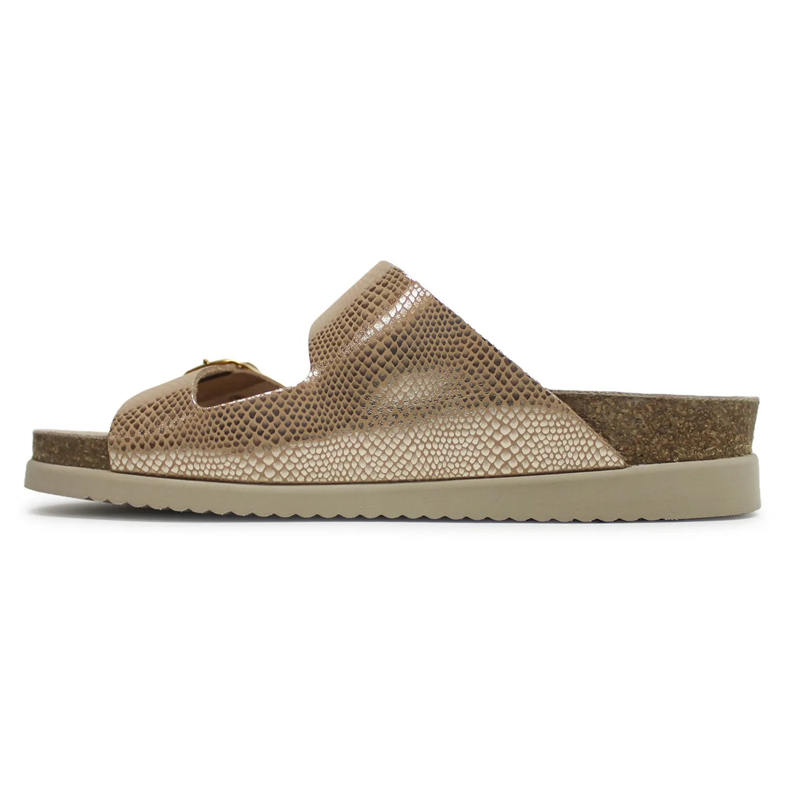 Mephisto Harmony Full Grain Leather Women's Slide Sandals