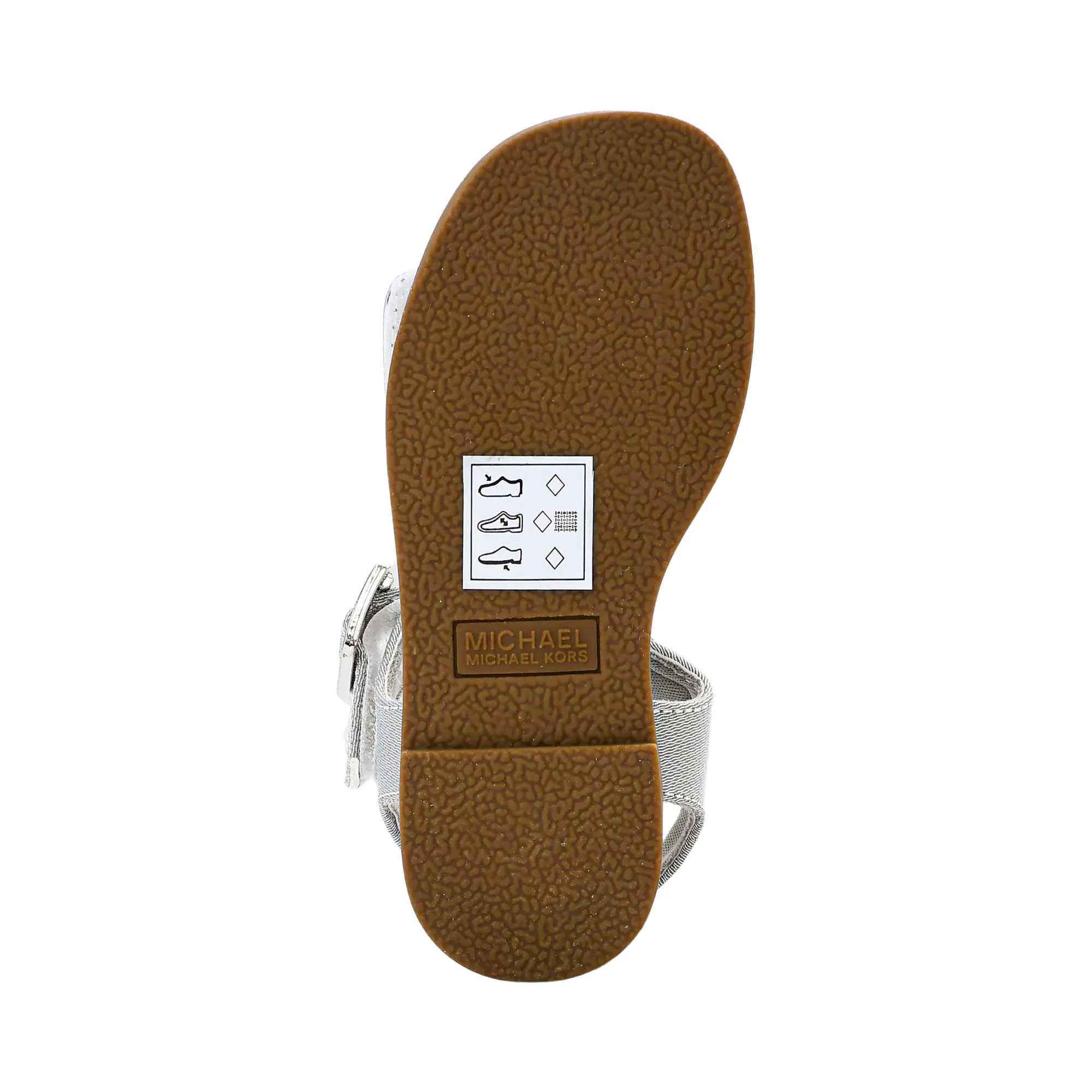 Michael Kors Kids Girl's Silver Sandal