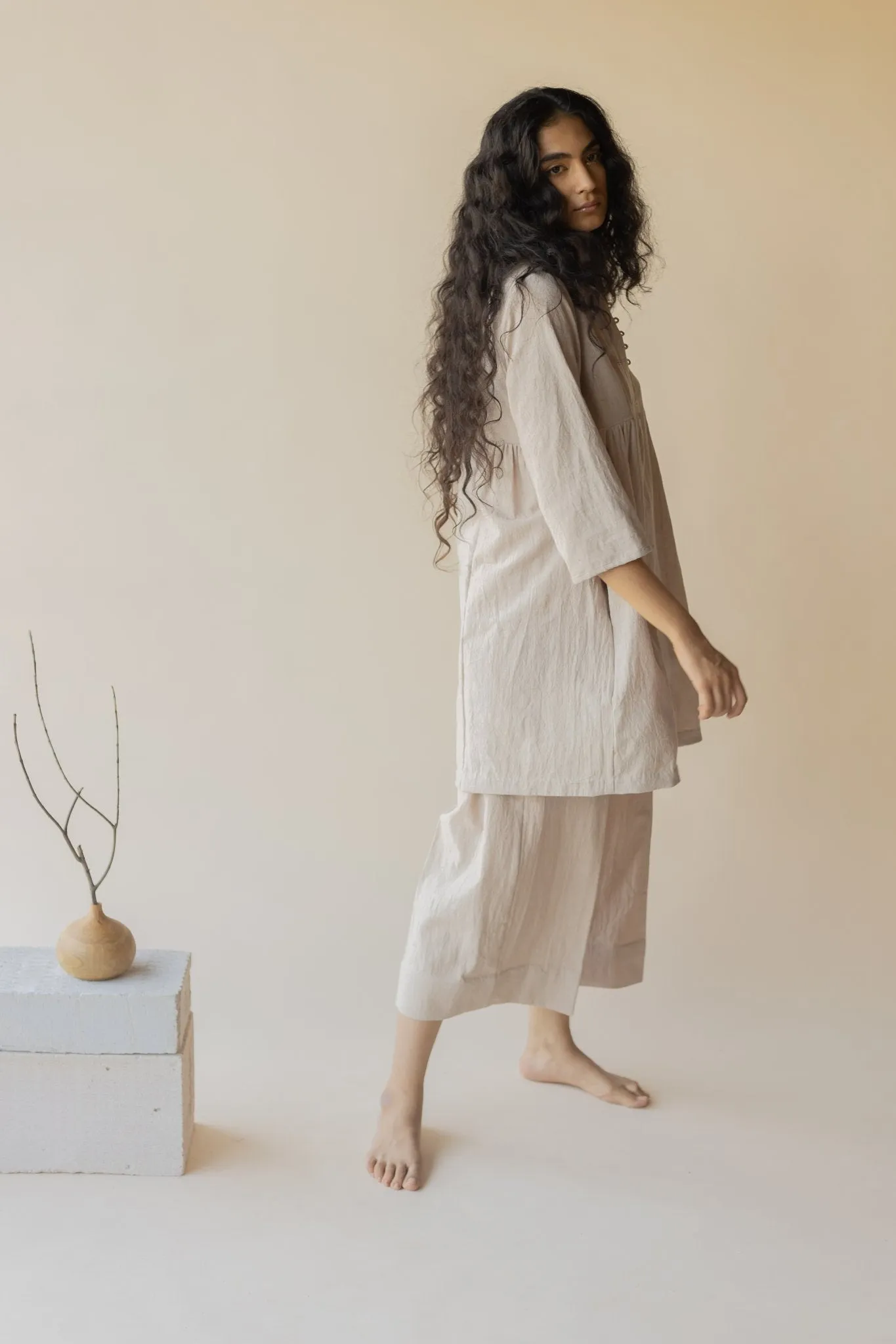 Nara Beige Dress