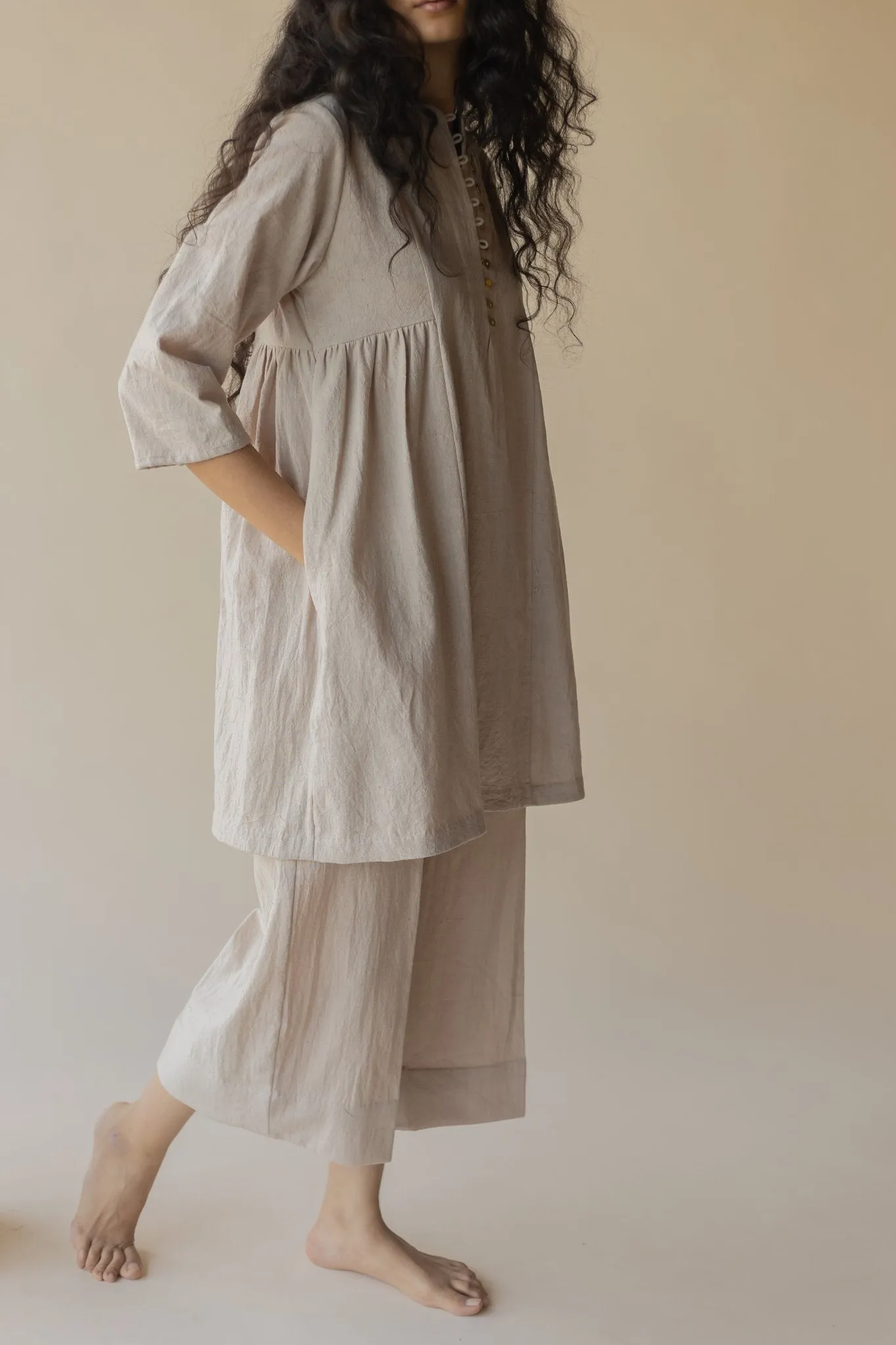 Nara Beige Dress