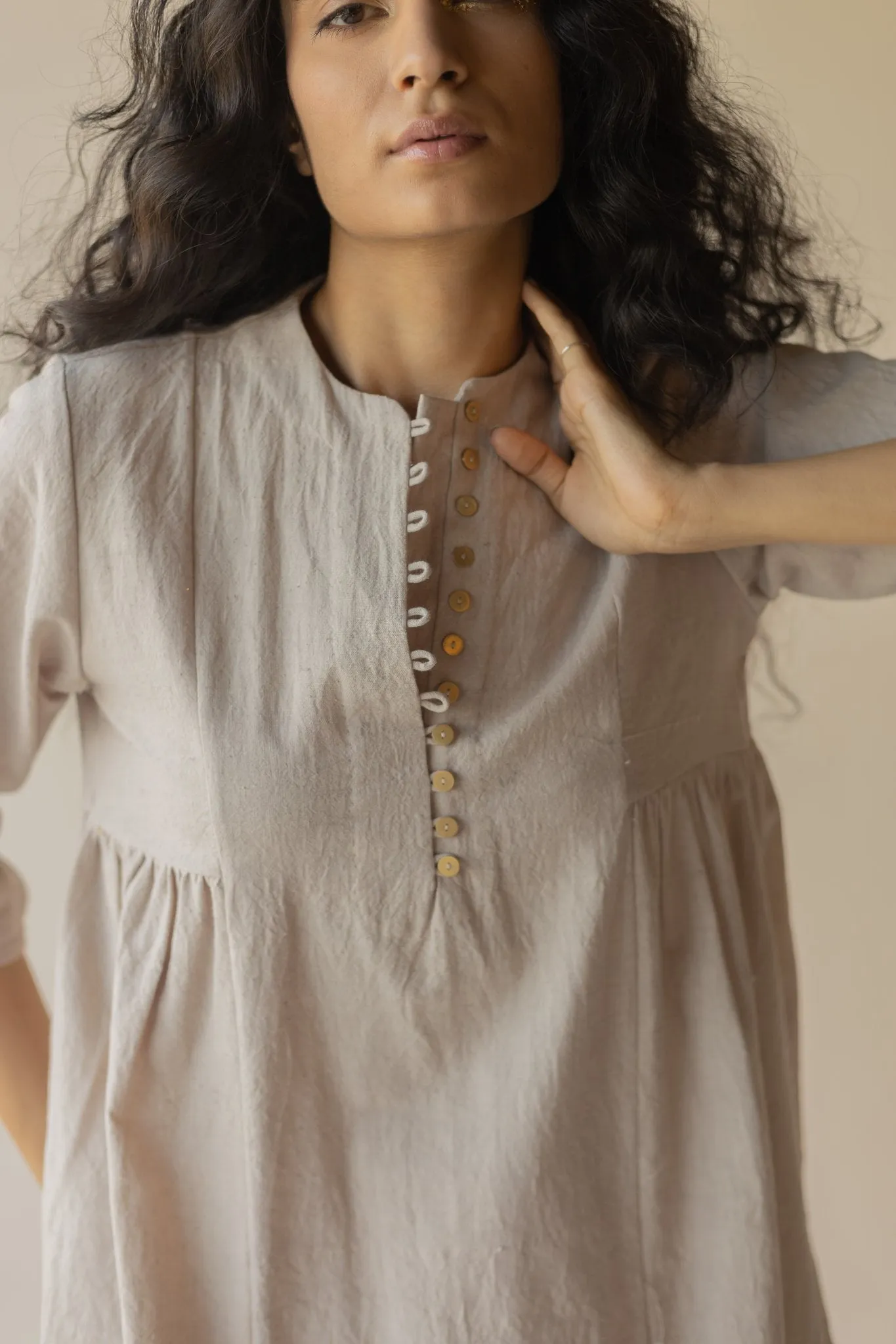 Nara Beige Dress