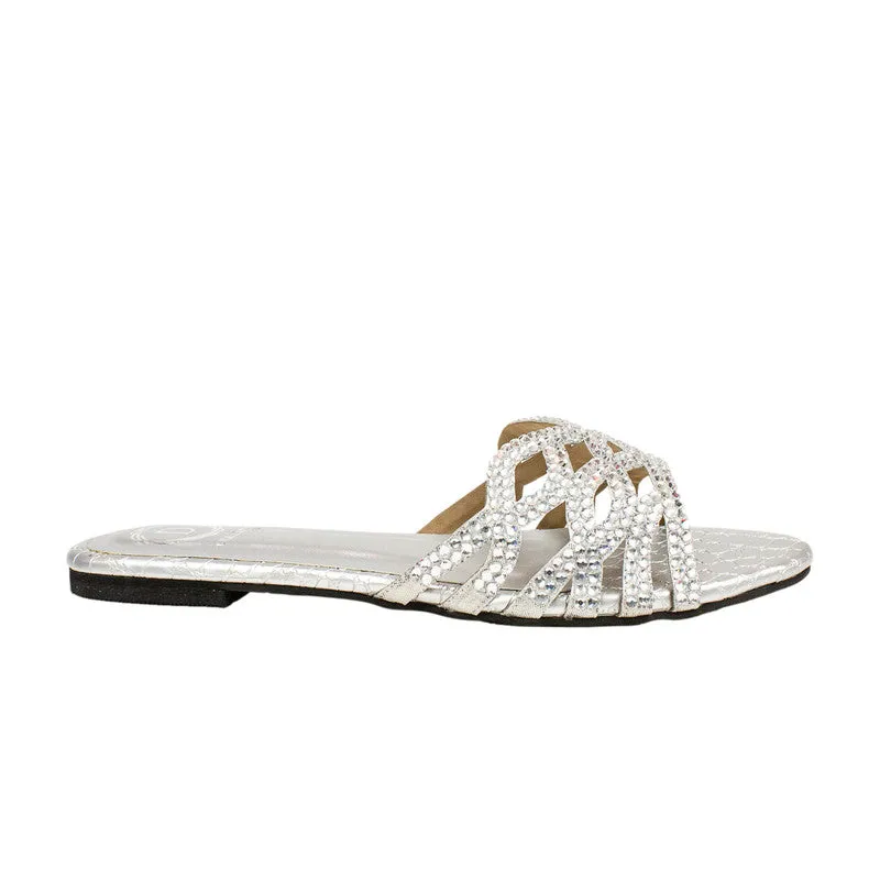 Nayla Flats S103F - Silver