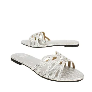 Nayla Flats S103F - Silver