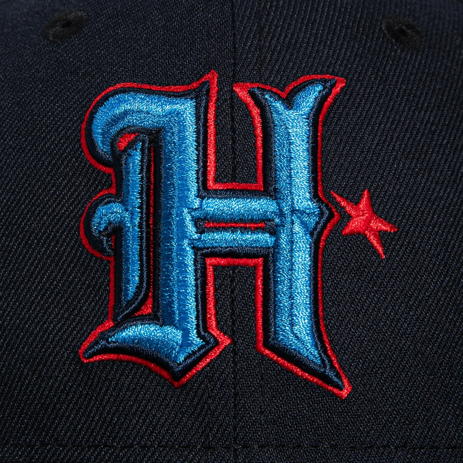 New Era 59Fifty Houston Texans 20th Anniversary Patch H Hat - Navy, Black