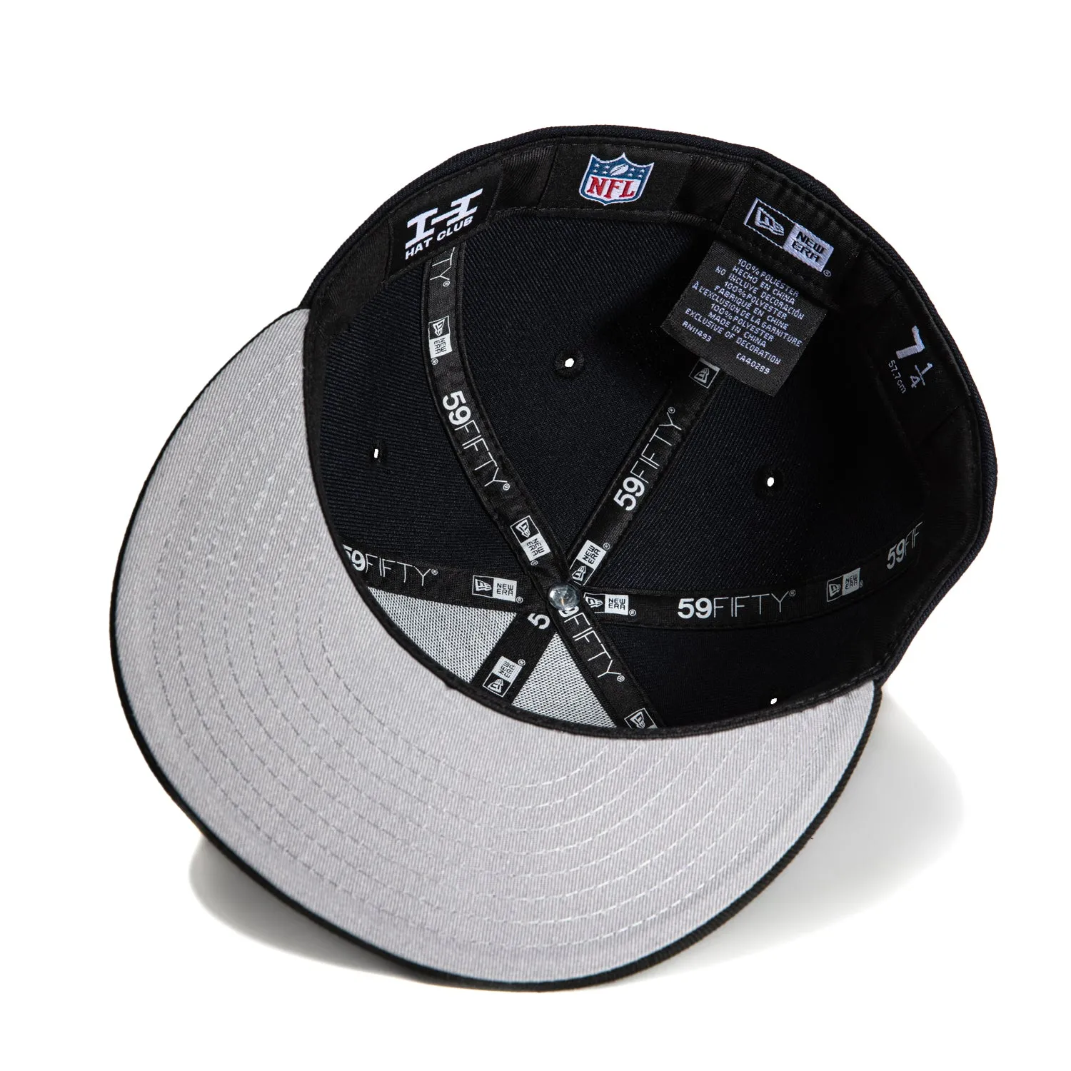 New Era 59Fifty Houston Texans 20th Anniversary Patch H Hat - Navy, Black