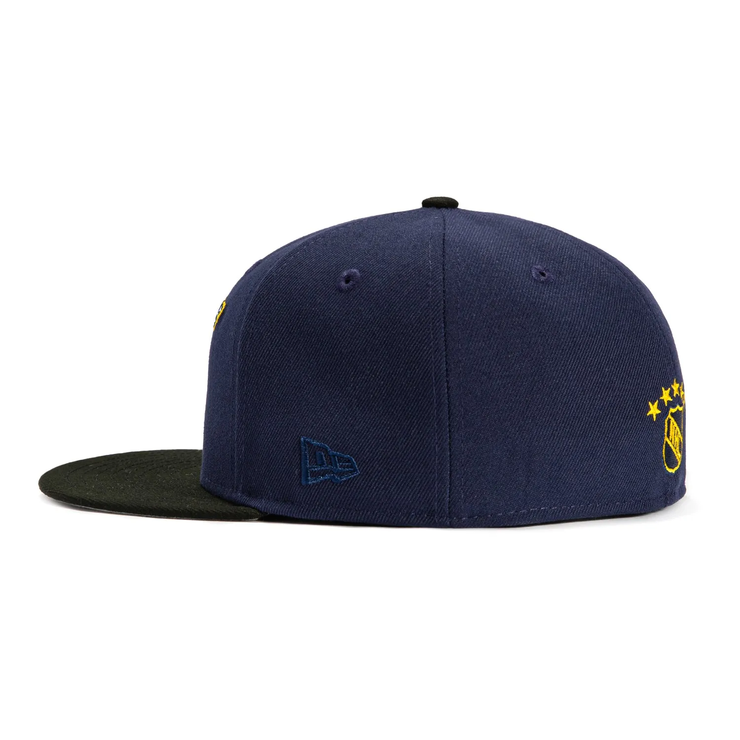 New Era 59Fifty Nashville Predators 10th Anniversary Patch Logo Hat - Light Navy, Black