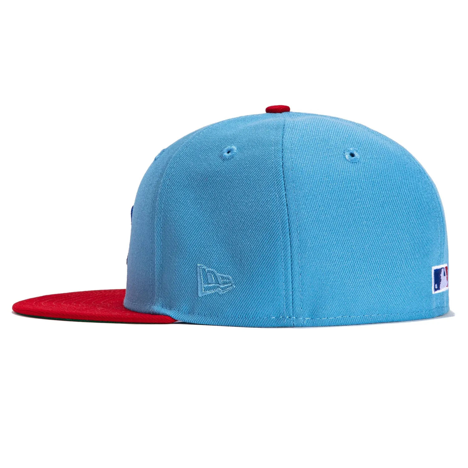 New Era 59Fifty New York Yankees 1985 All Star Game Patch Hat - Light Blue, Red