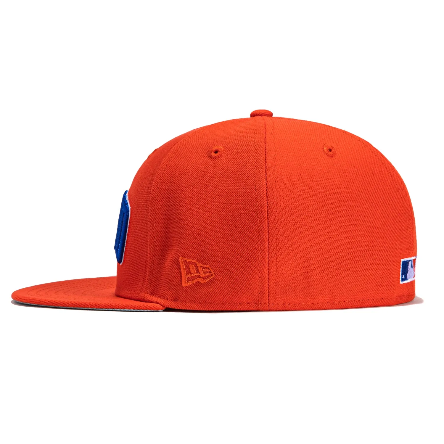 New Era 59Fifty Oakland Athletics 30th Anniversary Patch Arch Hat - Orange, Royal