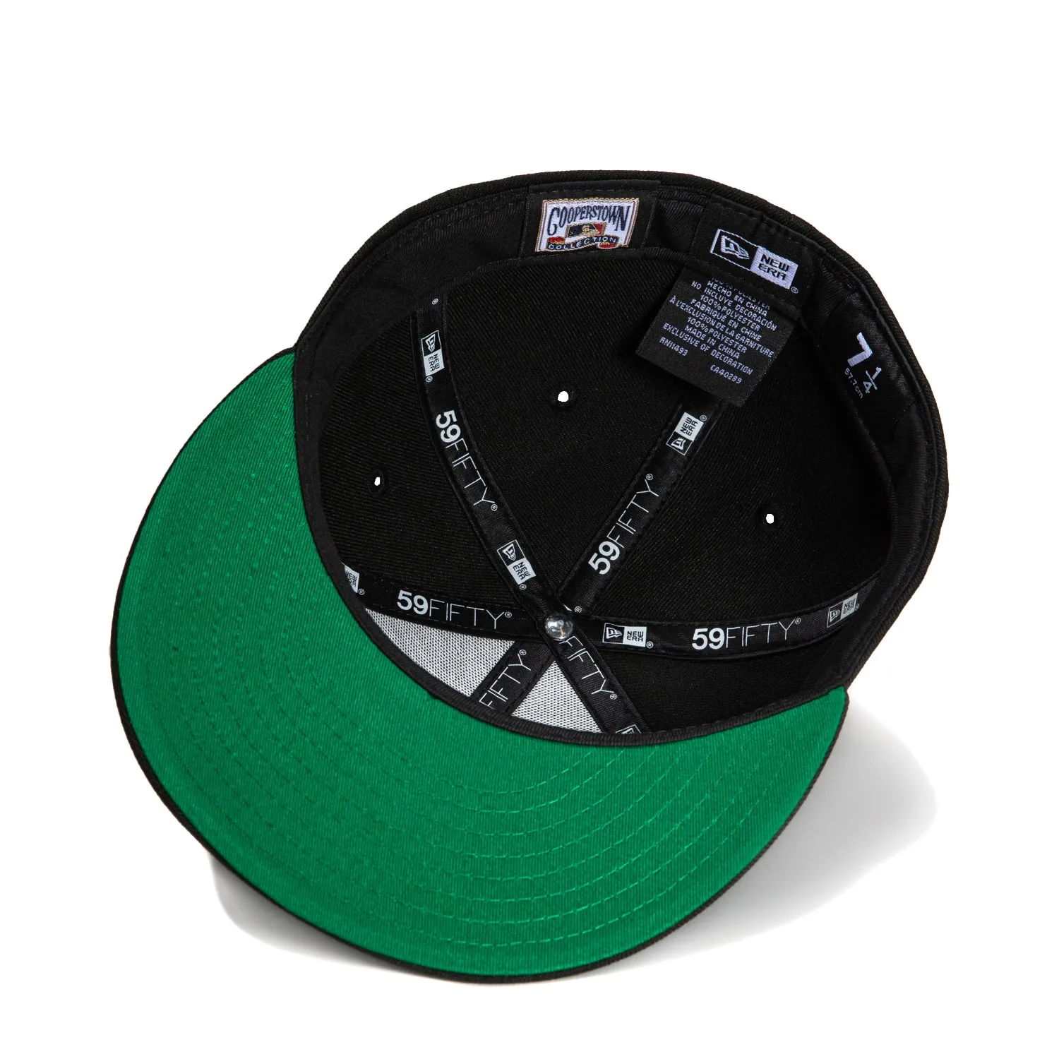 New Era 59Fifty St Louis Cardinals Logo Patch Script Hat - Black